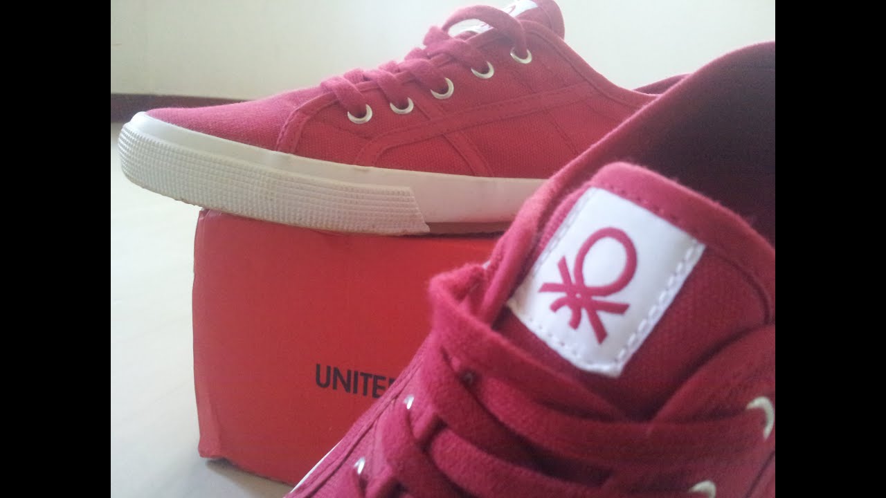 ucb red sneakers