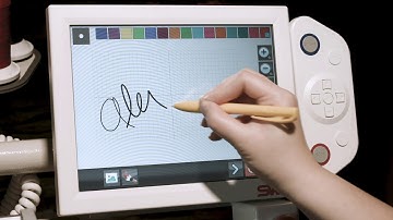 30- Free Hand Designs Feature - SWF Embroidery Machine: ES Series Compact and Full Size