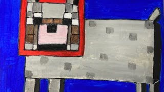 Draw and Paint Wolf from Minecraft screenshot 2
