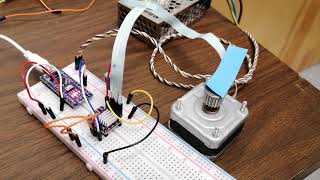 Stepper motor with drv8825 driver