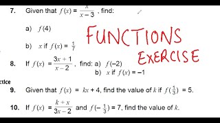 FUNCTIONS 1 (FUNCTIONAL NOTATION) O'LEVEL MATHEMATICS ONLINE CLASSES @maths zone african motives