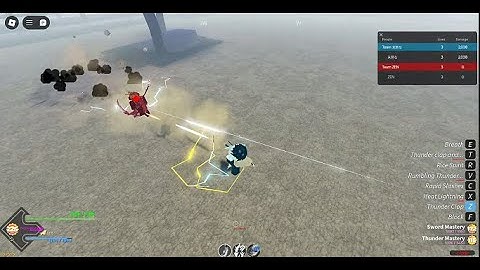 On Thunder⚡| Project Slayers PvP