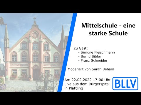 Mittelschule - eine starke Schule?  - Live am 22.02.2022