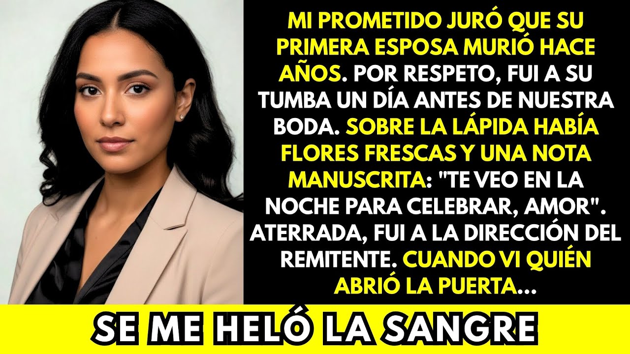 Mi novio dijo que era viudo. Fui a la tumba de su esposa y hallé una nota que me heló la sangre.