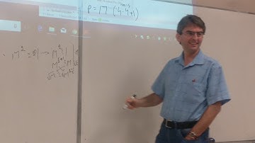 Square Roots mod prime p=4m+1 (part 2)