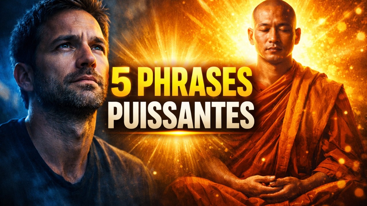 5 MANTRAS DU MATIN POUR TRANSFORMER TON ESPRIT | SAGESSE BOUDDHISTE