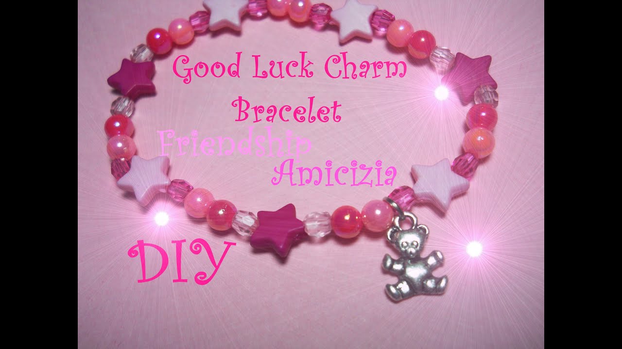 Good Luck Charm Bracelet ♡ Friendship ♡ Braccialetto Portafortuna dell
