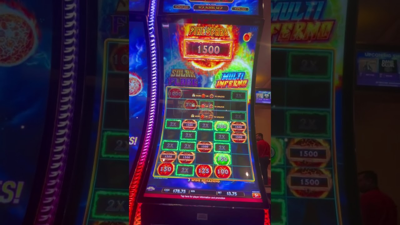 Fire Link Triple Nova Firespark Multi Inferno Bonus at Seminole Hard Rock Casino Tampa 