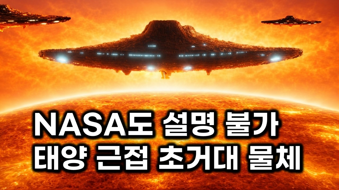 태양에 나타난 초거대 우주 물체.. NASA도 설명 못한 미스터리