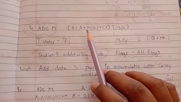 ARITHMETIC INSTRUCTIONS (IN HINDI) || PART -2 || #MicroprocessorArchitrcture || #BscIT
