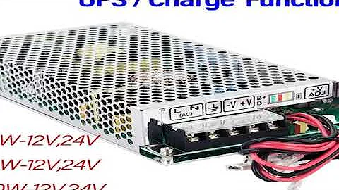 MZMW UPS/Charge Function Switching Power Supply SC-35W 60W 120W 180W 12V 24V Monitor 110/220v AC/DC