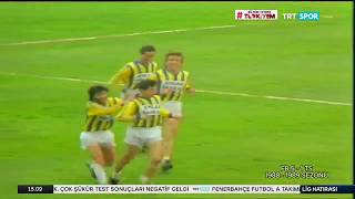 NOSTALJİ | 1988-89 Fenerbahçe - Trabzonspor: 5-1 (ÖZET)