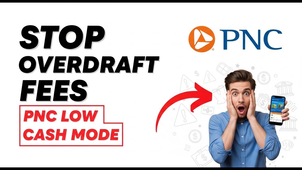 Как настроить «Режим с низким балансом» в PNC, чтобы навсегда избежать комиссий за овердрафт.