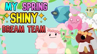 My Spring-Time Shiny Dream Team | Shiny Pokemon Reaction Compilation & Battle Highlights