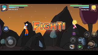 Goku vs Kefla | Stickman Warriors - Super Dragon Shadow Fight screenshot 4
