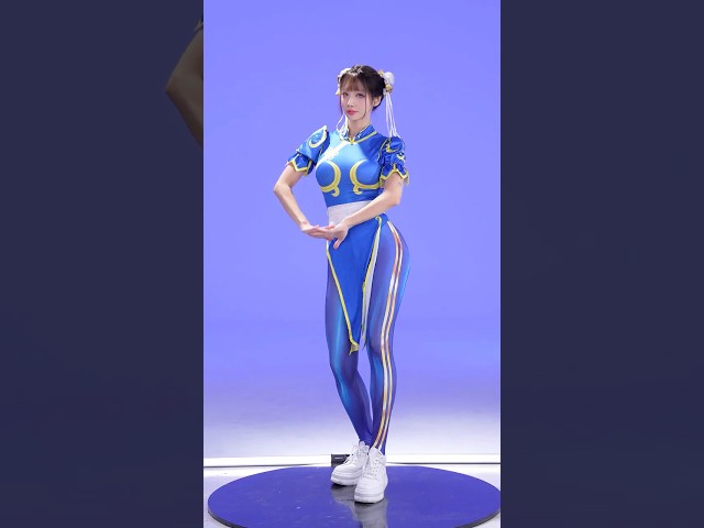 레깅스 춘리 등장이요! #dancechallenge #cosplay #chunli #댄스챌린지 #춘리 #코스프레 #원픽이엔티