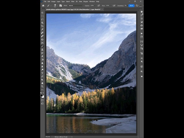 How to Make a Boring Sky Looks Better in Photoshop | #photoshoptutorials #photoshoptips #skyediting