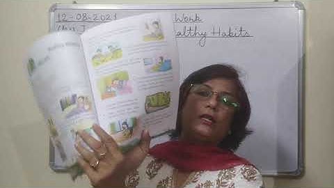 Class I EVS 12 08 2021 by Mrs Ranjana Dhar Ch 9 Part 1
