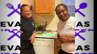 Eva's Burgers & Wings Snack Time Cooking Show with  MORGAN B. HARVEY