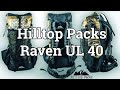 Hilltop packs raven ul40  backpack gear review