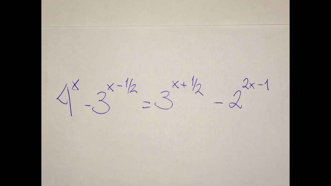 Esclarecimentos - Como igualar as bases dessa equação exponencial ruyi jingu bang