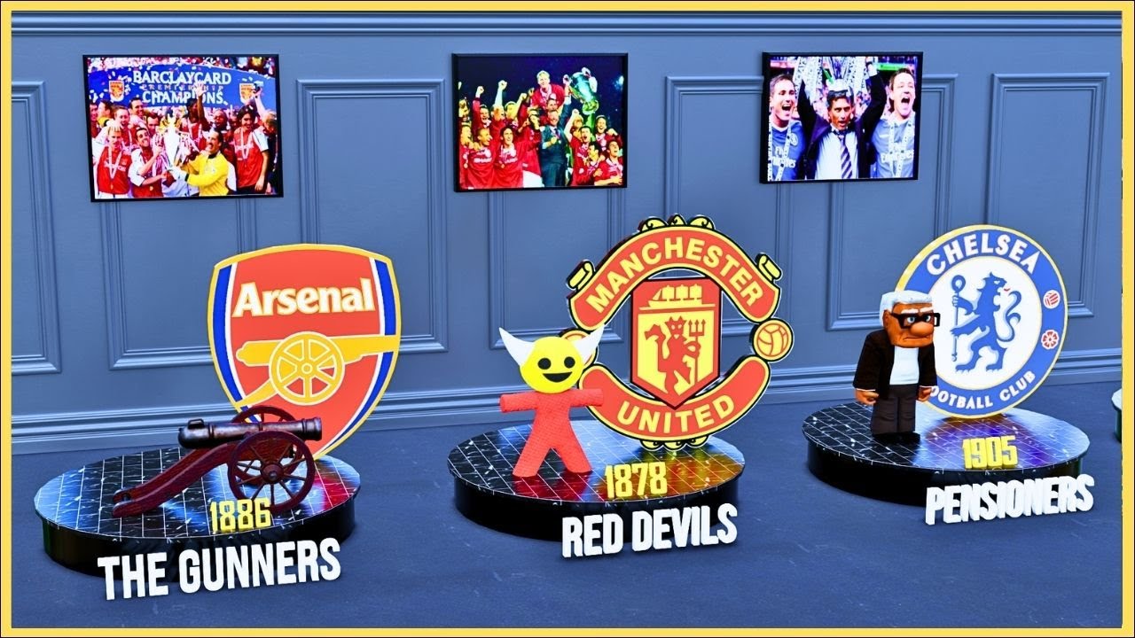 Premier League Club Nicknames ⚽️ 2024 🔥 [3D]