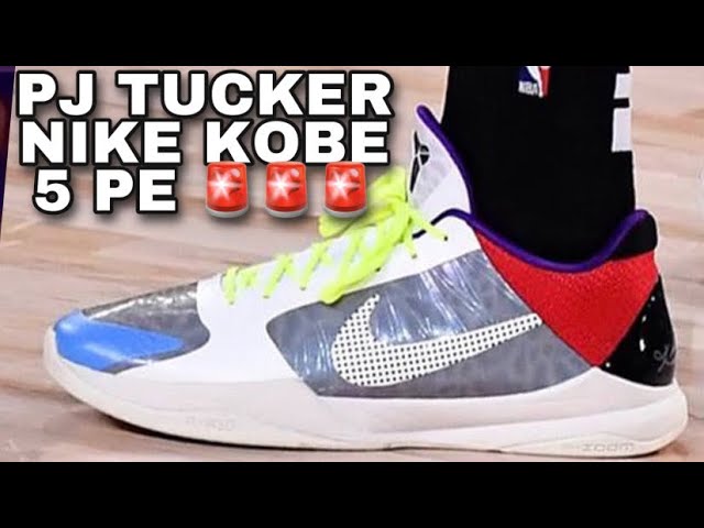 P.J. Tucker's Kobe 5 Protro 'Dream come true' PE Sneaker On Feet +