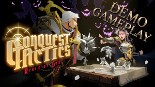 HEX GRID TACTICS IS MY JAM | Conquest Tactics Realm of Sin Demo Gameplay First Look and Impressions