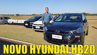 Novo Hyundai HB20 2023 - Diferenças entre todas as versões
