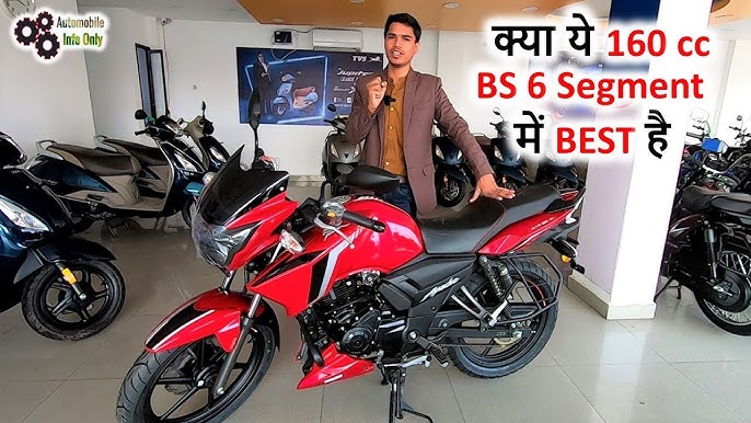 Tvs Apache Rtr 160 2v Bs6 Glossy Red Color Price Single Disc Detailed Review Youtube