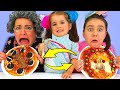 Ruby & Bonnie Play Pizza Lunchbox Switch Up Challenge