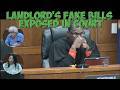 Greedy Landlord Exposed For Faking Repair Bills