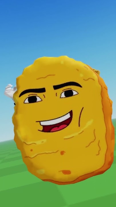 man face chicken nugget avatar roblox - YouTube