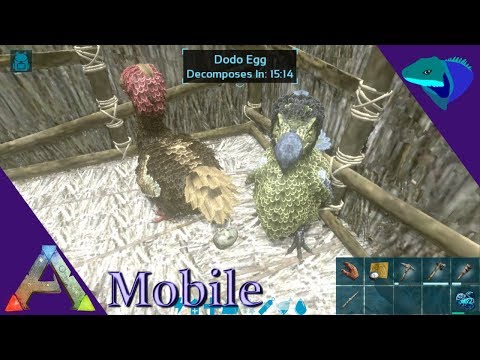 HOW TO HATCH DINO EGGS! BREEDING, TAMING, TIPS! Ark: Mobile Beginner&rsquo;s Guide Episode 3