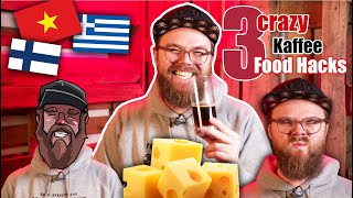 Kaffee mit Käse?? - Crazy Kaffee Food Hacks aus aller Welt ☕👍| Mr. Hacksperiment