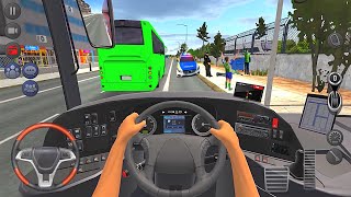 재미있는 모험 운전 버스 여행 도시 게임 🚌👮 버스 시뮬레이터: 궁극기 - BEST 2021 자동차 시뮬레이터 게임 Android/IOS 게임 플레이 screenshot 2