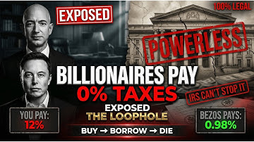Buy Borrow Die: How Billionaires Pay Zero Taxes (Legally)