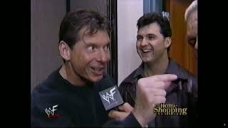 WWE - Mr. McMahon interview on HSN following Royal Rumble 1999