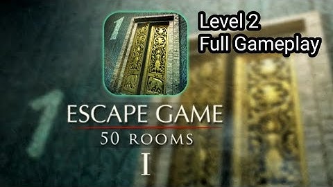 Escape Game :  50 Rooms 1 Level 2 Full Gameplay Solution |
