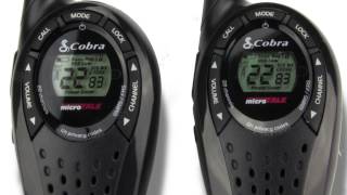 Cobra CX210 20 Mile 22 Channel GMRS/FRS Walkie Talkie 2-Way Radios