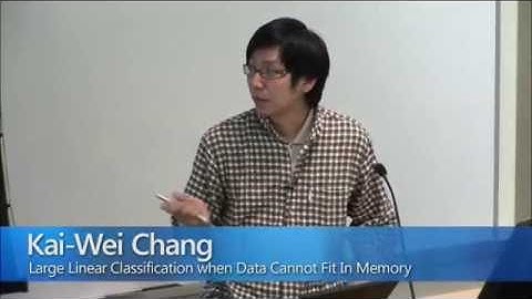 Large Linear Classification when Data Cannot Fit In Memory