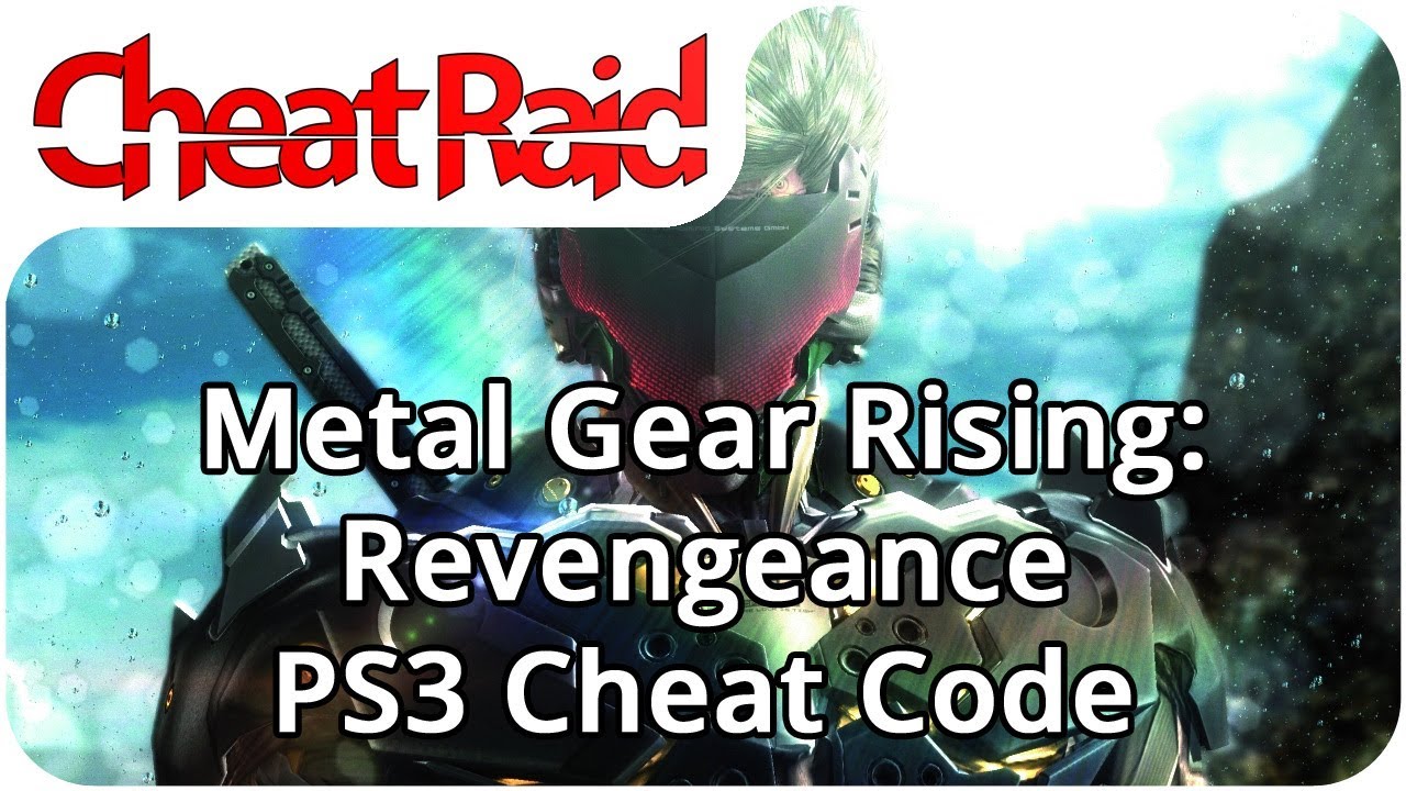 ps3 metal gear rising revengeance cheats