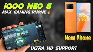 iQOO Neo 6 | iQOO Neo 6 Pubg Test | By Default 90 ? Specification Review