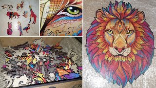 Паззл Таинственный Лев - распаковка и обзор. Mysterious Lion jigsaw puzzle (Unidragon)