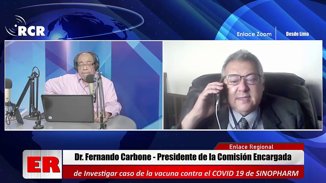 ENTREVISTA A FERNANDO CARBONE, PRESIDENTE DE LA COMISIÓN QUE  INVESTIGARÁ CASO DE LA VACUNA CHINA