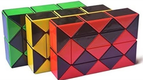 48 section Snake cube unboxing