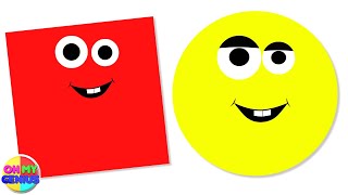 shapes song we are shapes for kids more learning videos and nursery rhymes