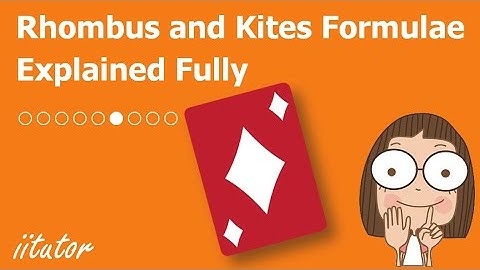 💯 Comprehensive Area of Rhombus and Kites Formula Explained. Watch this video! | Area of Shapes #6/9