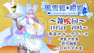 【Vtuber/バ美肉】化け狐2025年最初の配信【雑暖回/故郷を楽しみにしたくせに、体調を崩す化け狐】