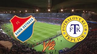 Baník Ostrava vs Teplice fortuna liga sestřih utkání 23/24